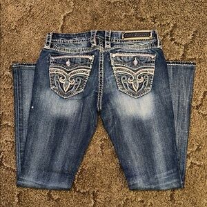 Rock Revival Women's Boot Cut Jeans - Blue